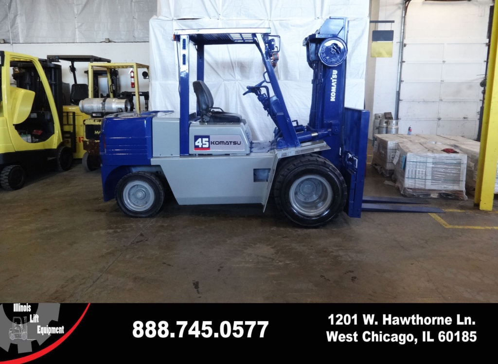 2000 Komatsu FD45T-5 Forklift on Sale in Minnesota