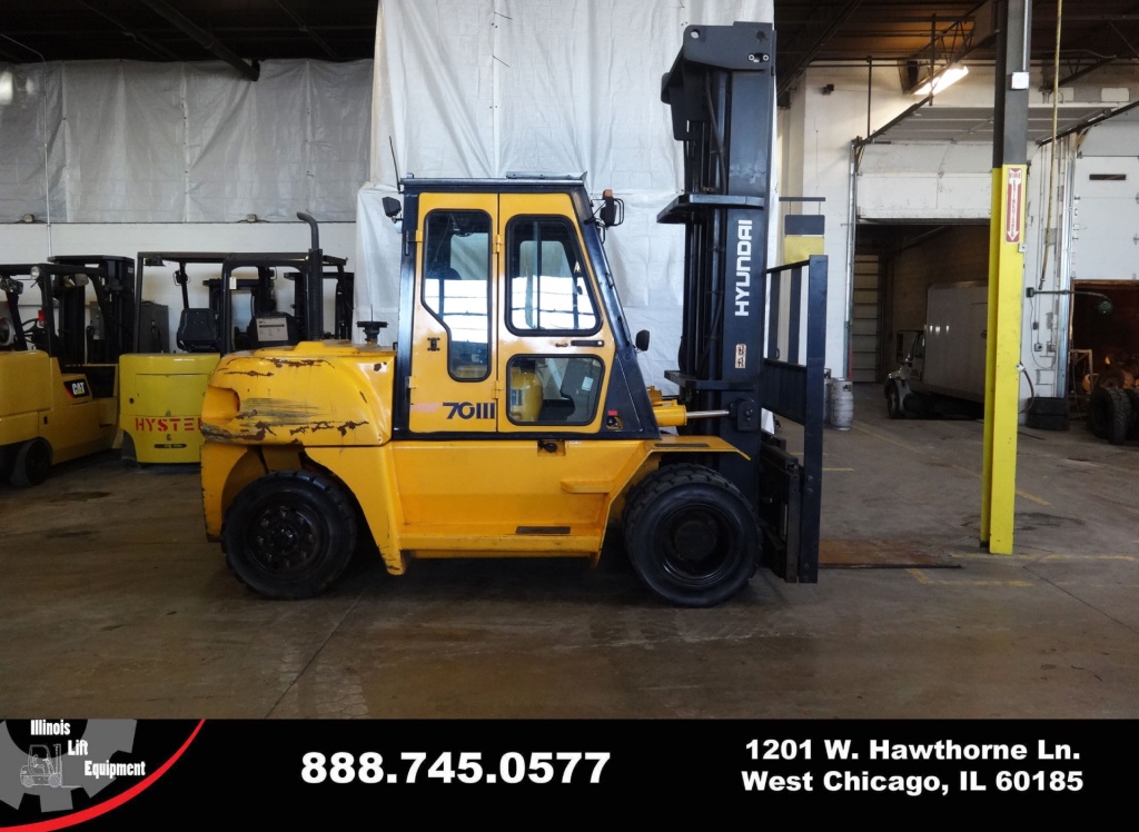  2005 Hyundai HDF70-III Forklift on Sale in Minnesota