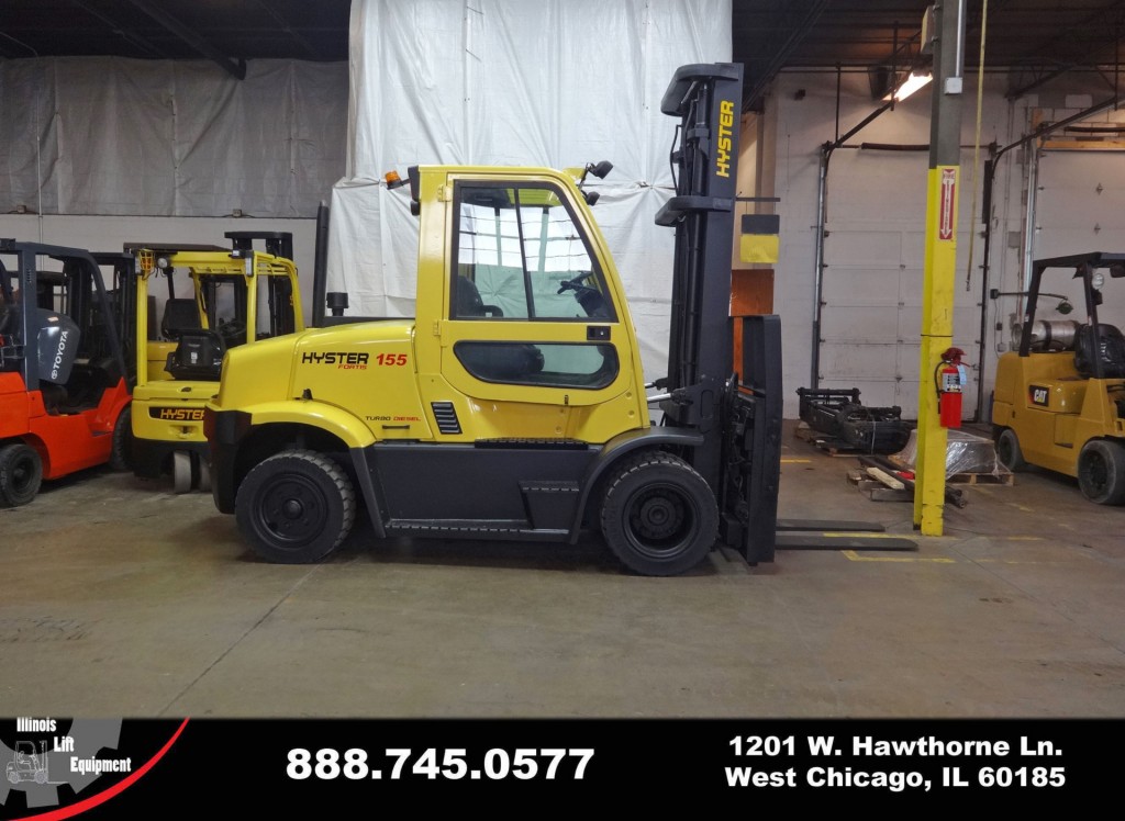 2008 Hyster H155FT Forklift on Sale in Minnesota